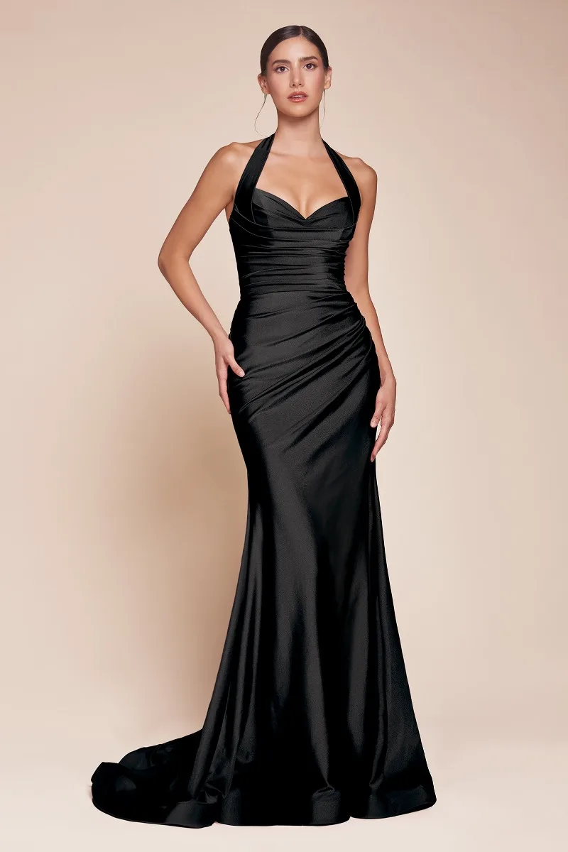 Ladivine CD796 Dress — BLACK