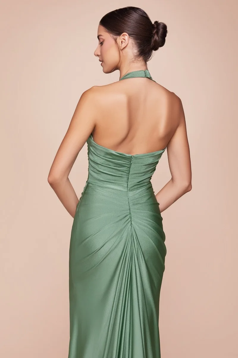 Ladivine CD796 Dress — DARK SAGE