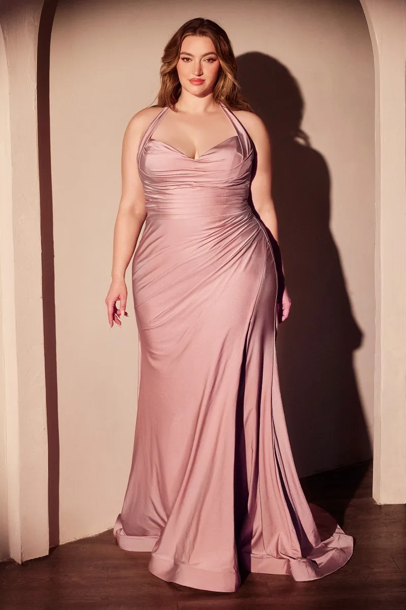 Ladivine CD796C Dress — DUSTY ROSE