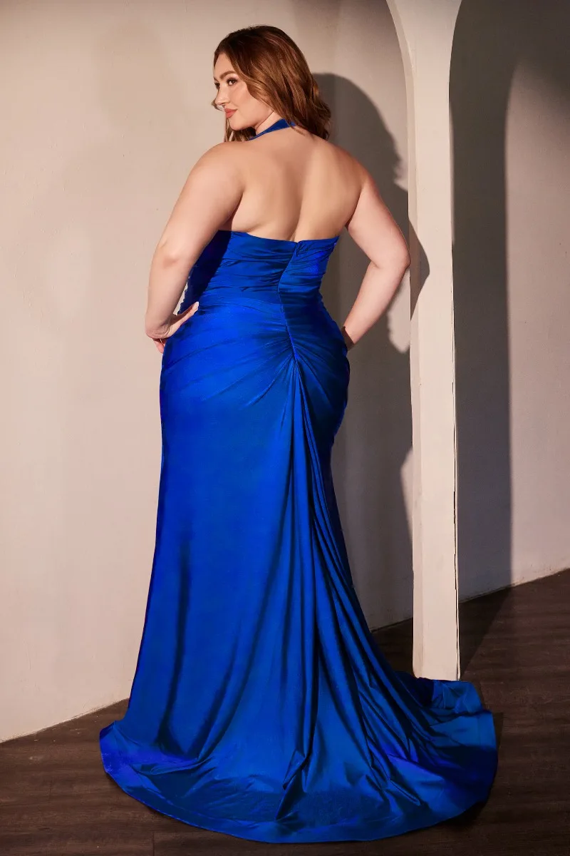 Ladivine CD796C Dress — ROYAL