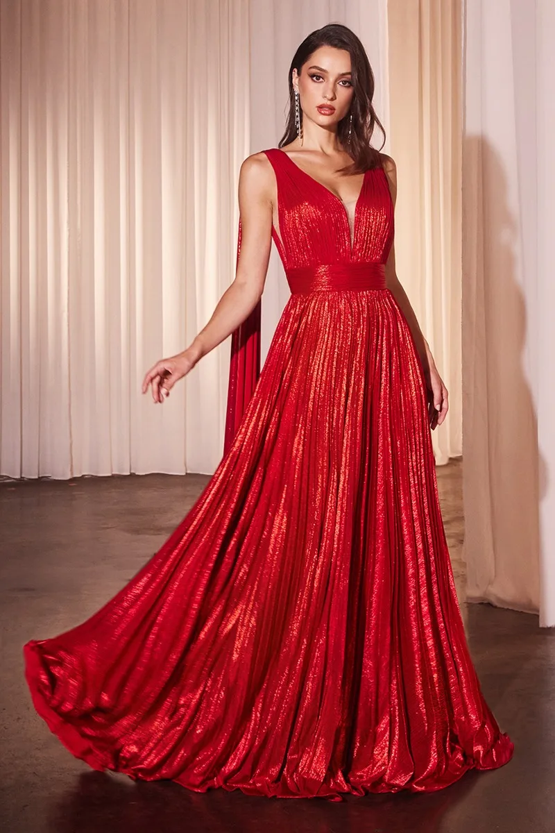 Ladivine CD802 Dress — RED