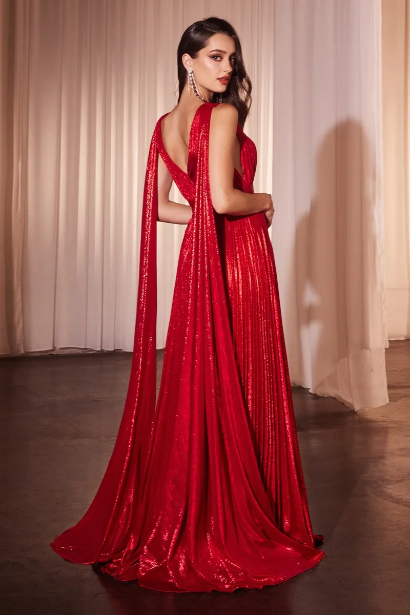 Ladivine CD802 Dress — RED