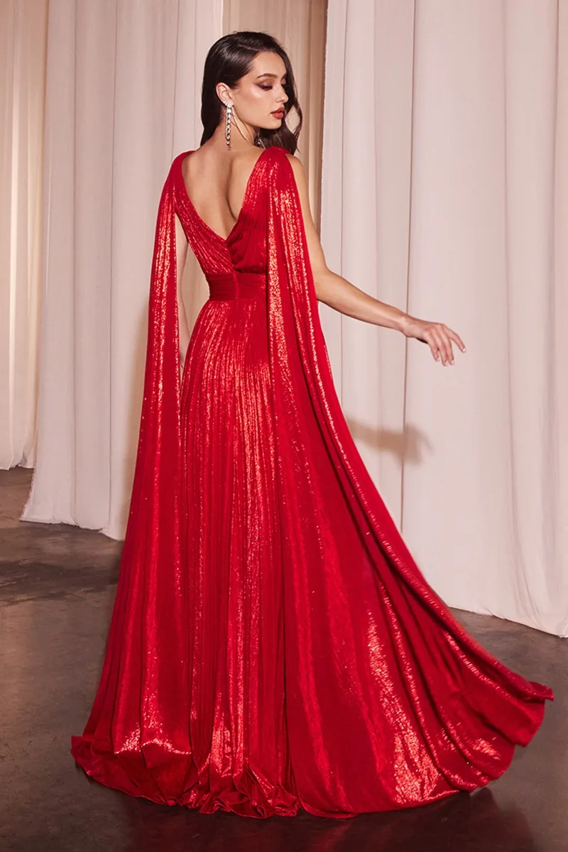 Ladivine CD802 Dress — RED