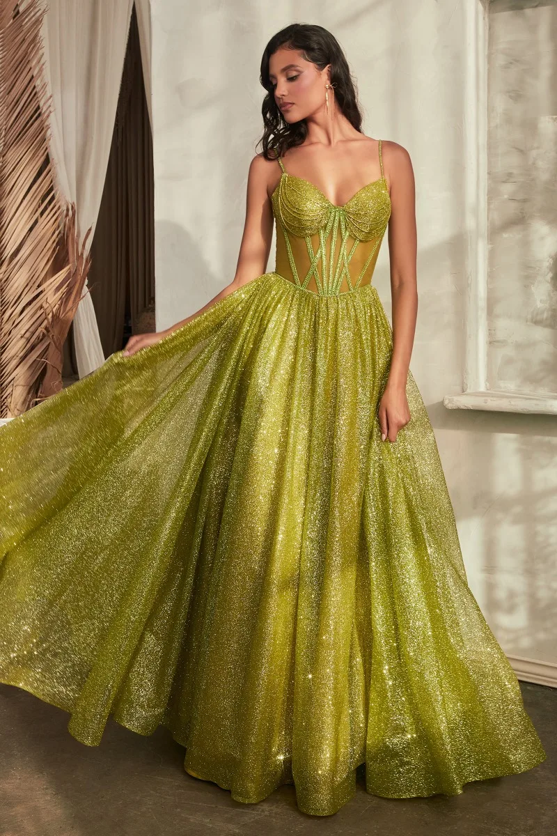 Ladivine CD832 Dress — GREENERY