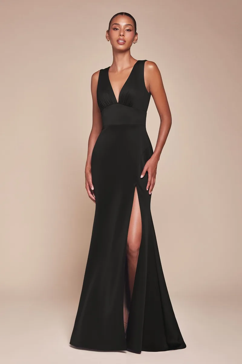 Ladivine CH395 Dress — BLACK