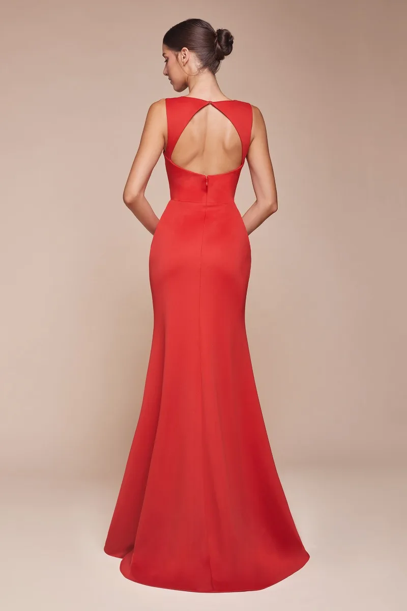 Ladivine CH395 Dress — RED