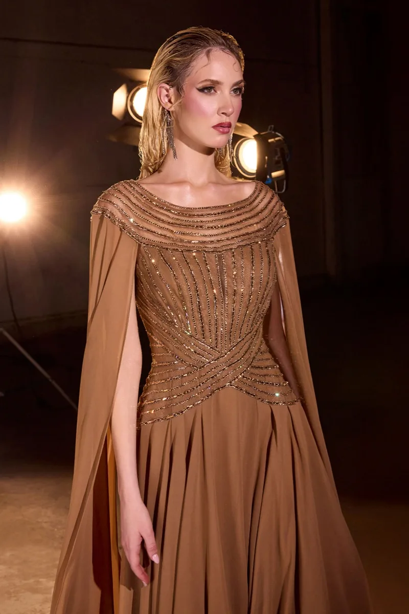 Ladivine CL08 Dress — BRONZE