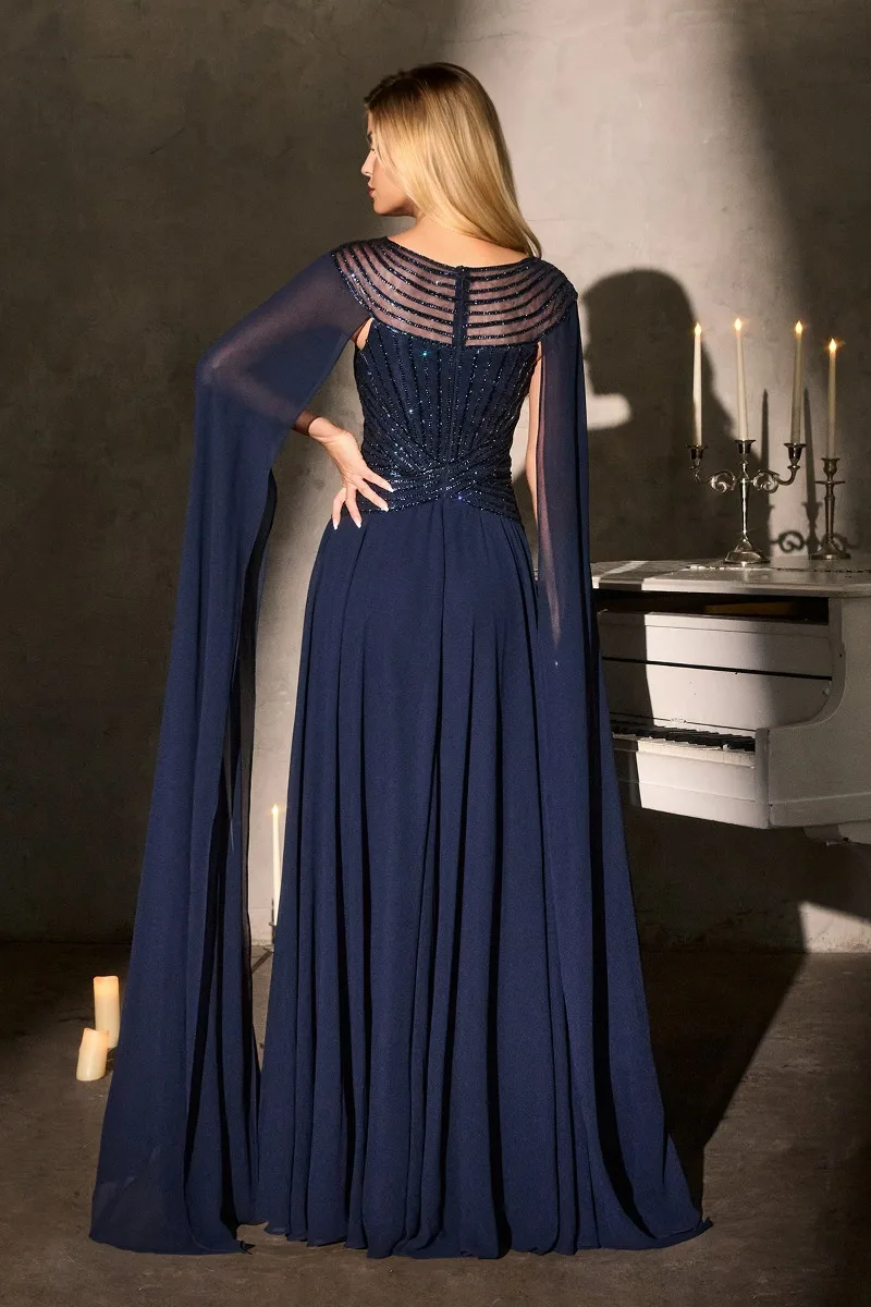 Ladivine CL08 Dress — NAVY