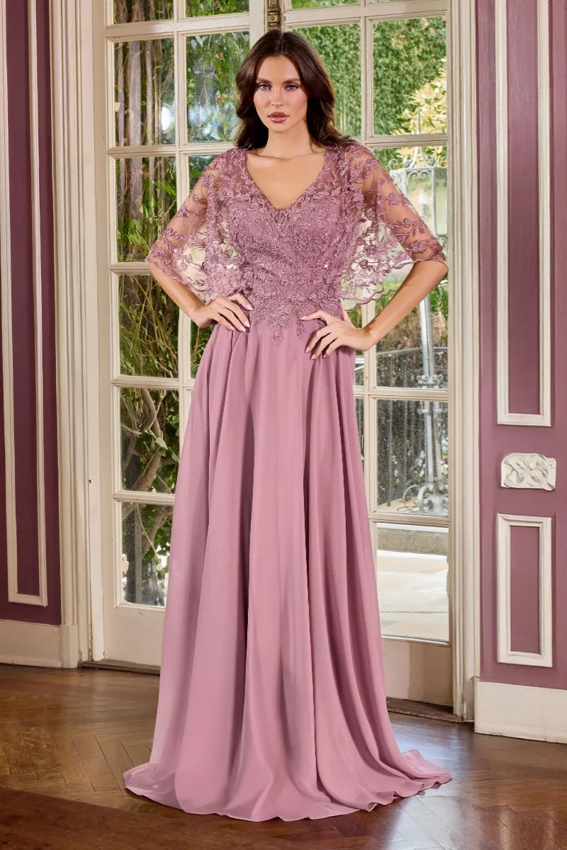 Ladivine CL10 Dress — DUSTY MAUVE