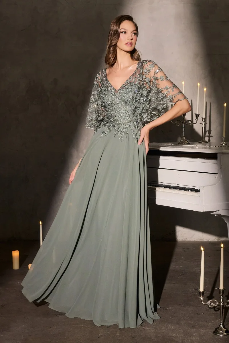 Ladivine CL10 Dress — MOSS GREEN