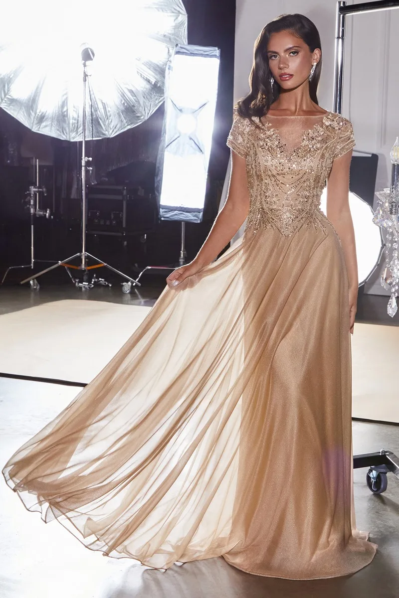 Ladivine CL11 Dress — GOLD