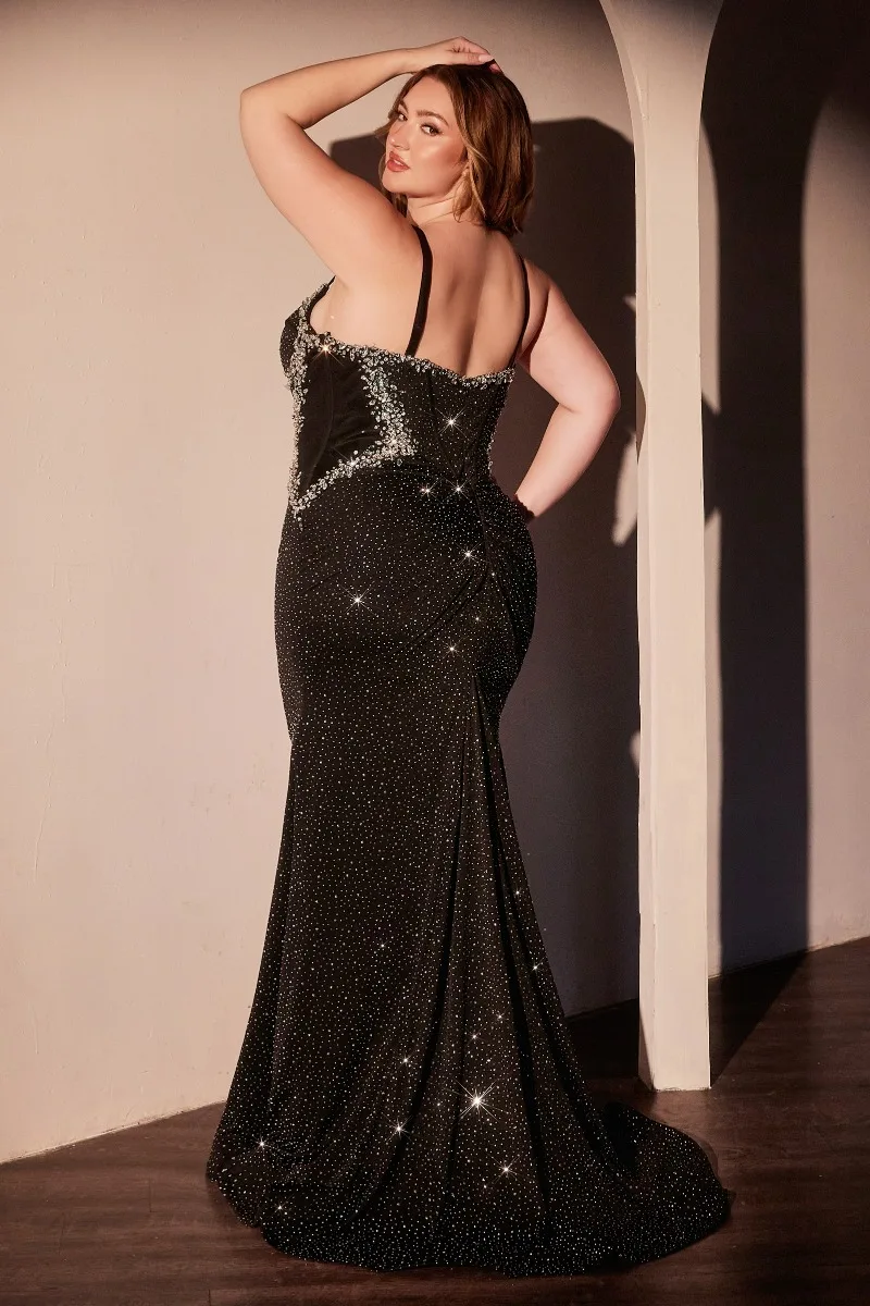 Ladivine CM365C Dress — BLACK