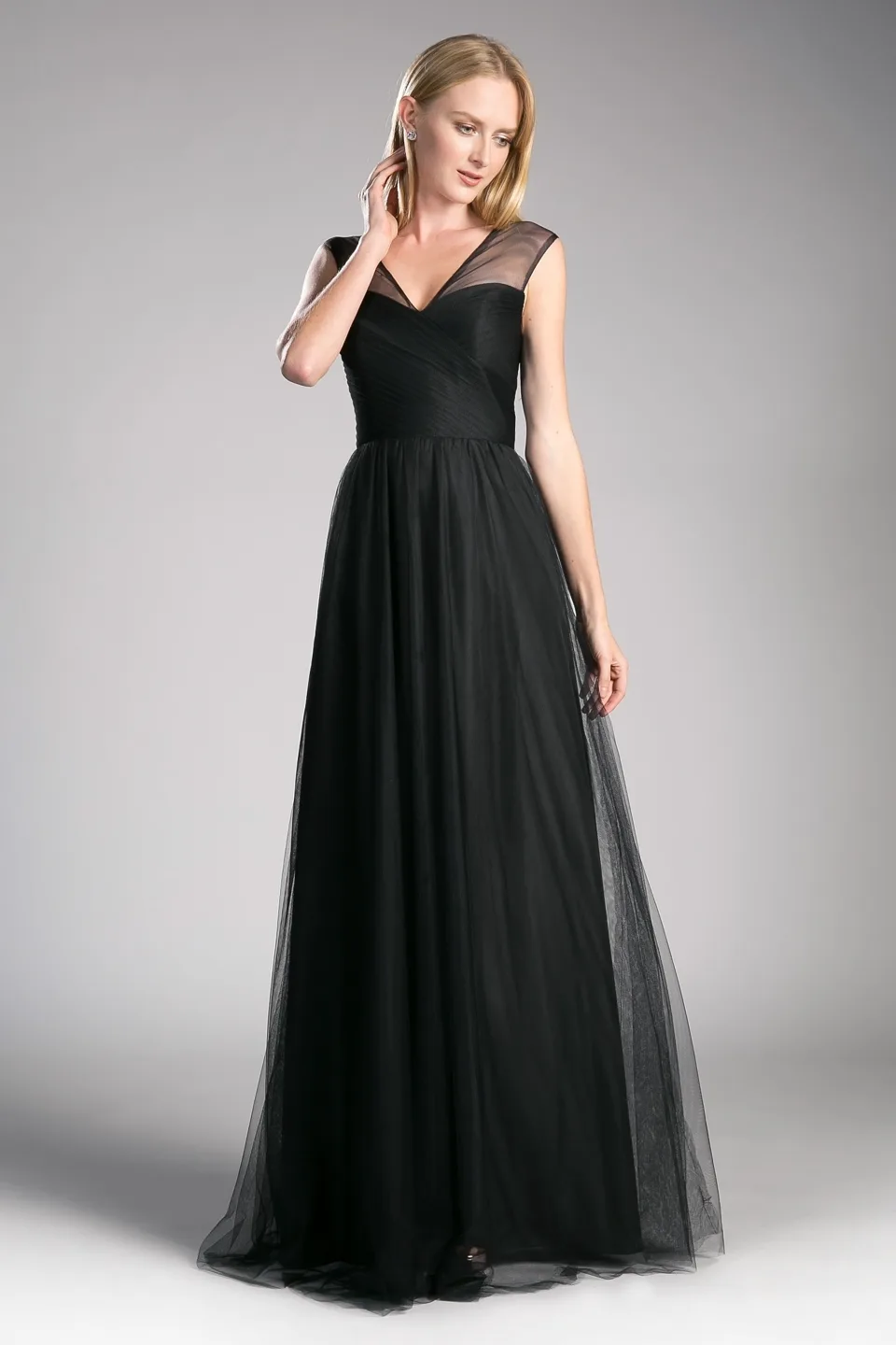 Ladivine ET320 Dress — BLACK 1 1 1 1