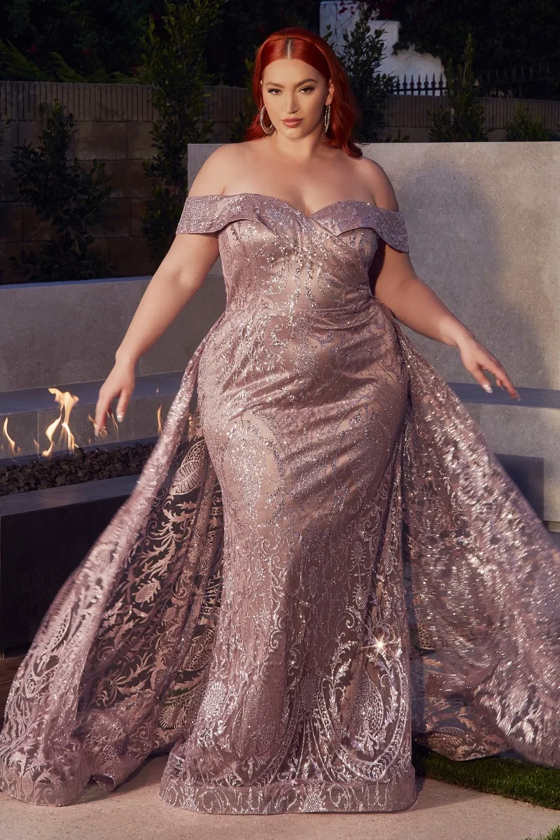 Ladivine J836 Dress — C MAUVE
