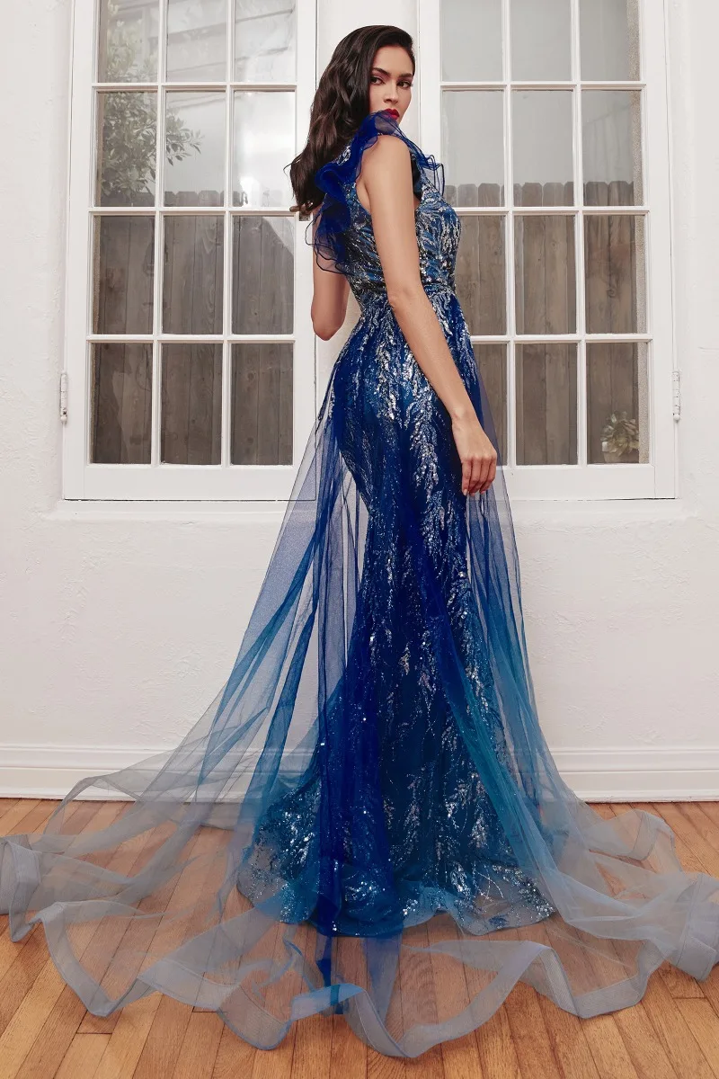 Ladivine J851 Dress — NAVY