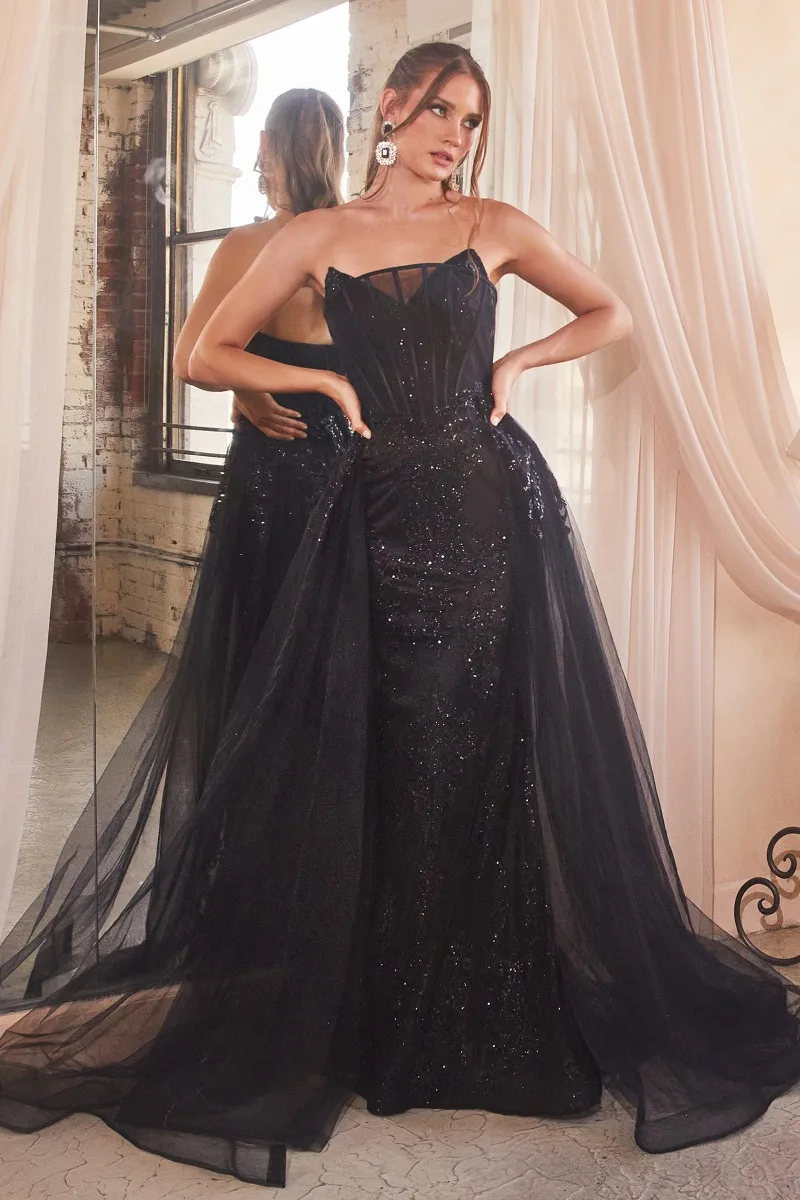 Ladivine J858 Dress — BLACK