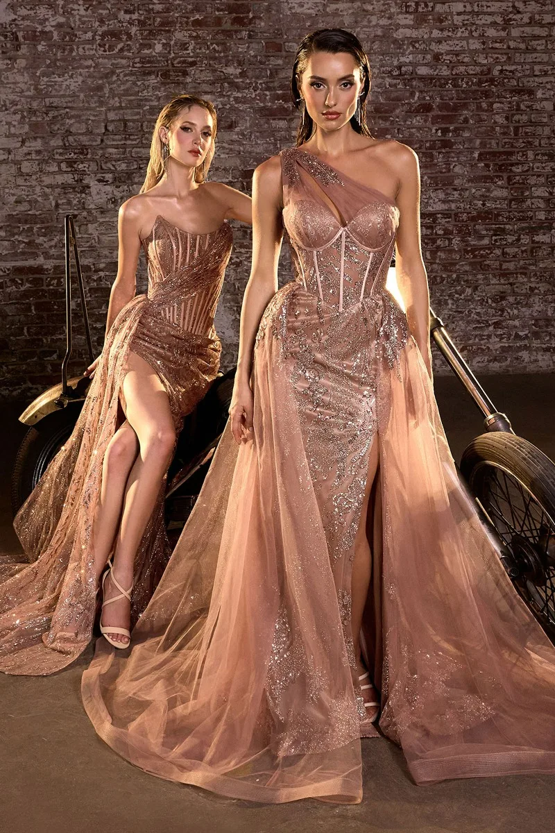 Ladivine J869 Dress — MOCHA GOLD J872 MOCHA GOLD