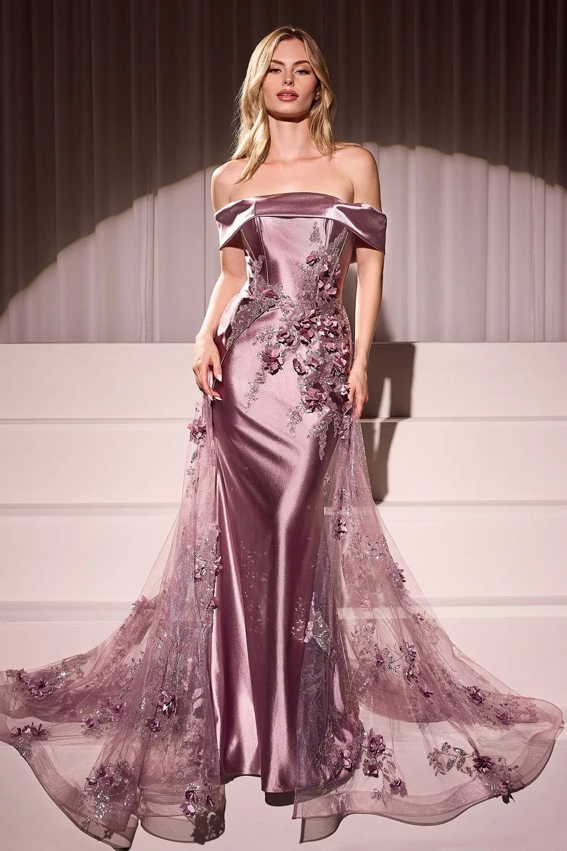 Ladivine J876 Dress — MAUVE
