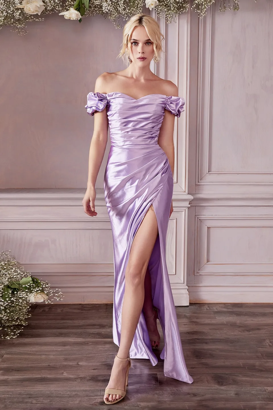Ladivine KV1056 Dress — LAVENDER  3 1
