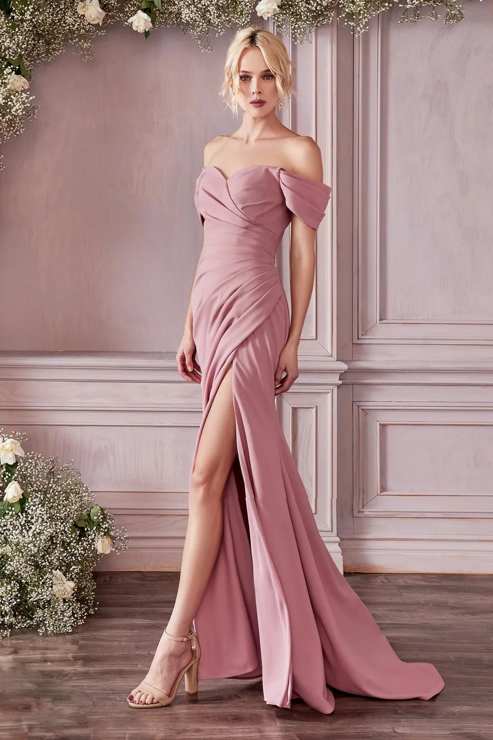 Ladivine KV1057 Dress — DUSTYROSE