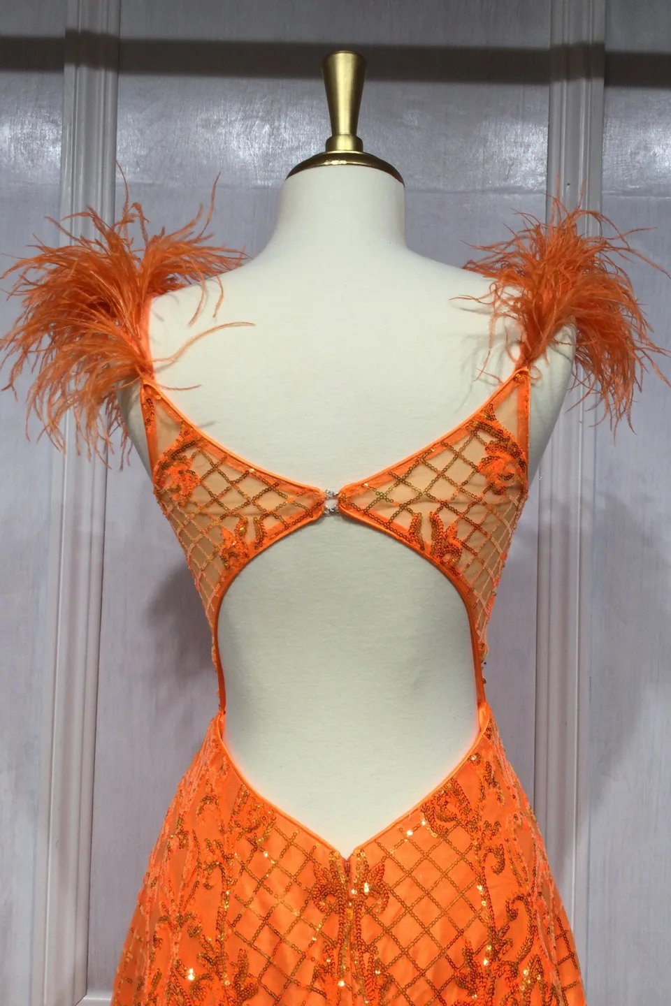 Ladivine KV1076 Dress — BACK