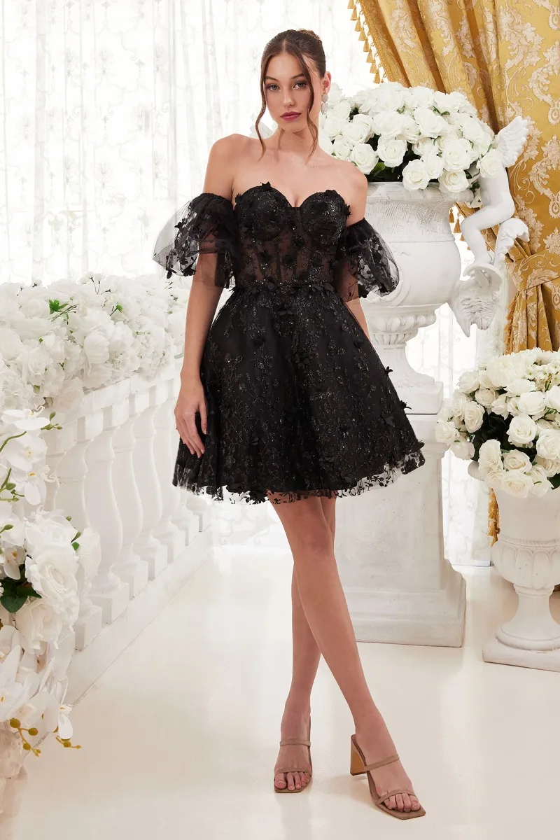 Ladivine KV1089 Dress — BLACK