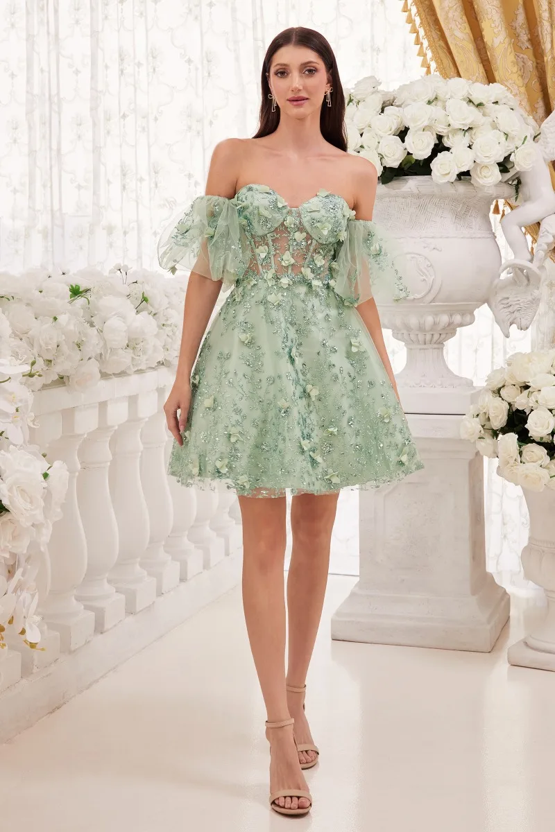 Ladivine KV1089 Dress — SAGE