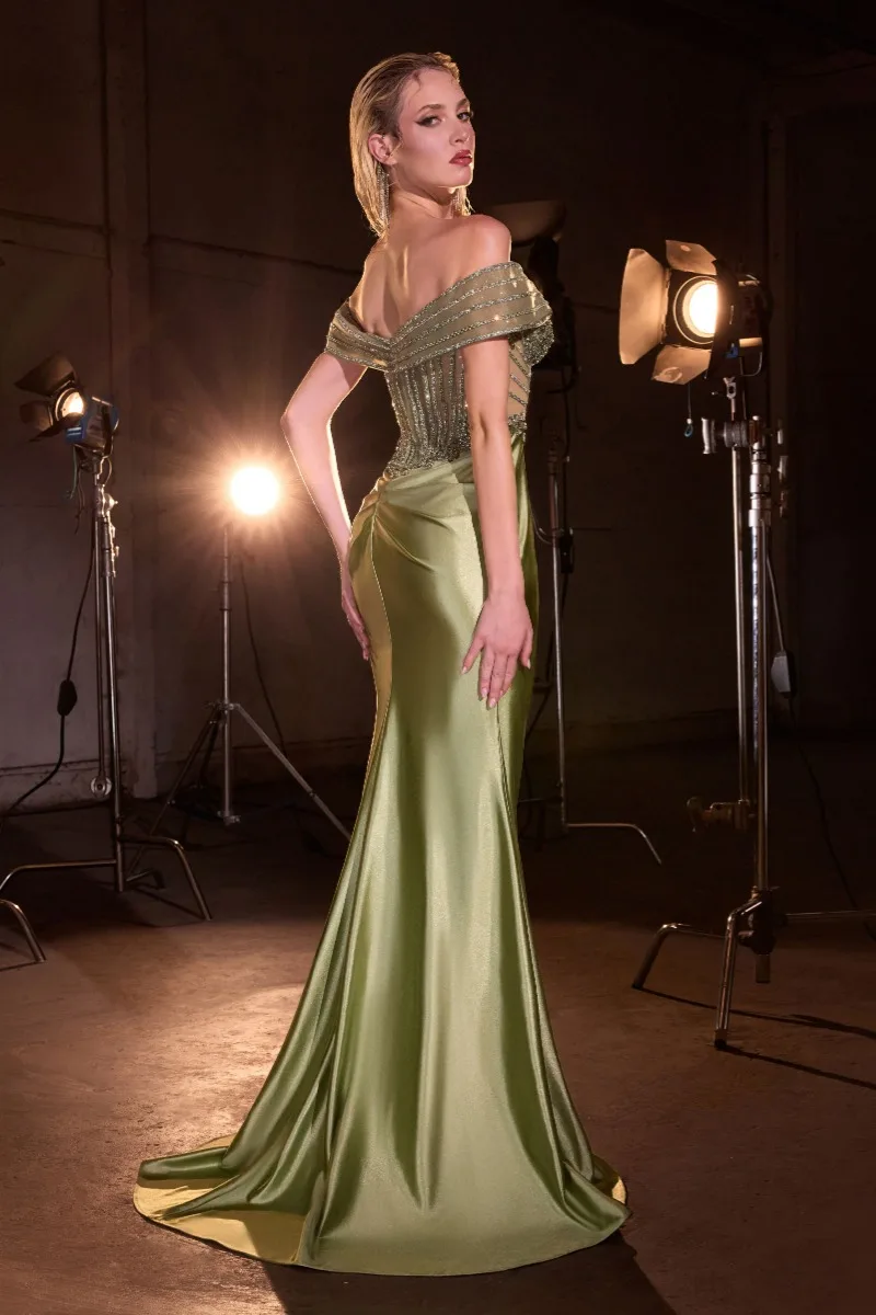 Ladivine KV1140 Dress — GREENERY
