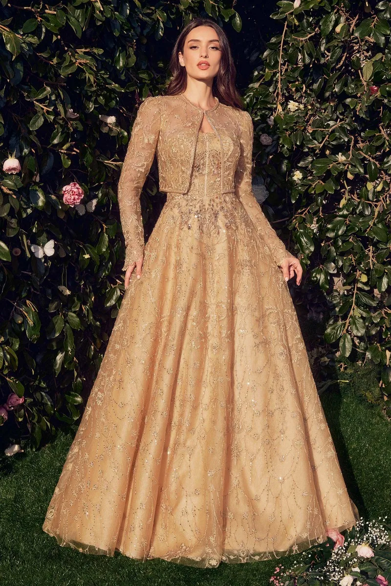 Andrea & Leo MA104 Dress — GOLD