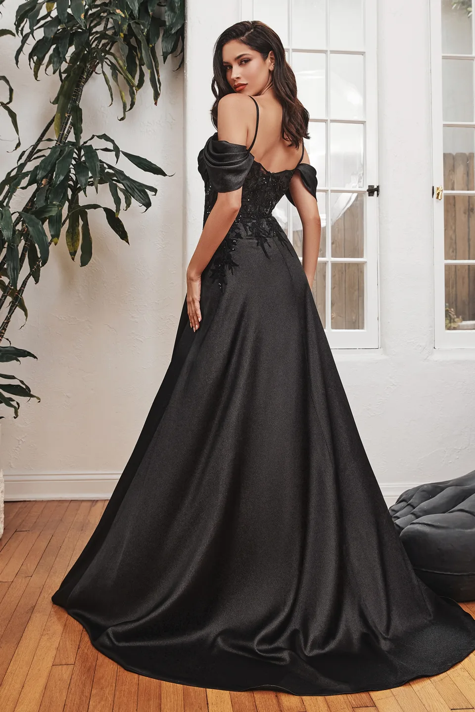 Ladivine OC012 Dress — BLACK 2