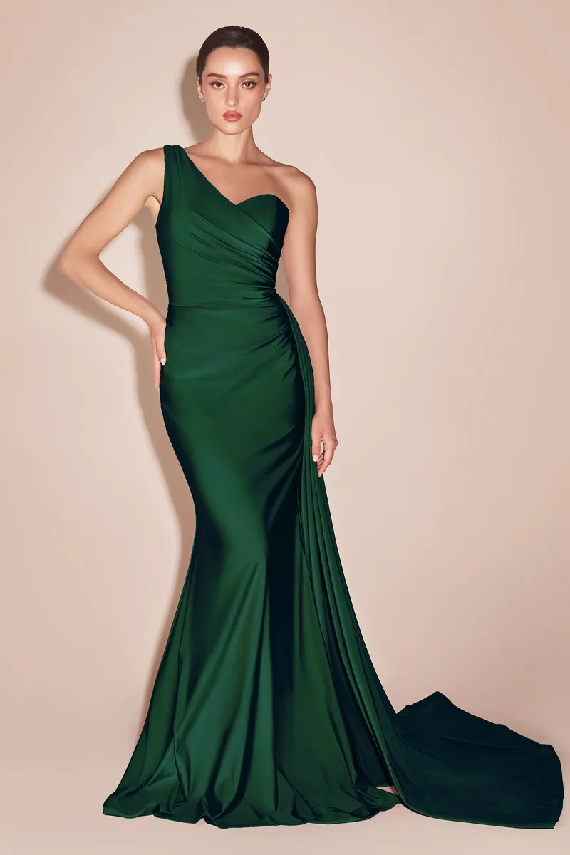 Ladivine PT004 Dress — HUNTER GREEN