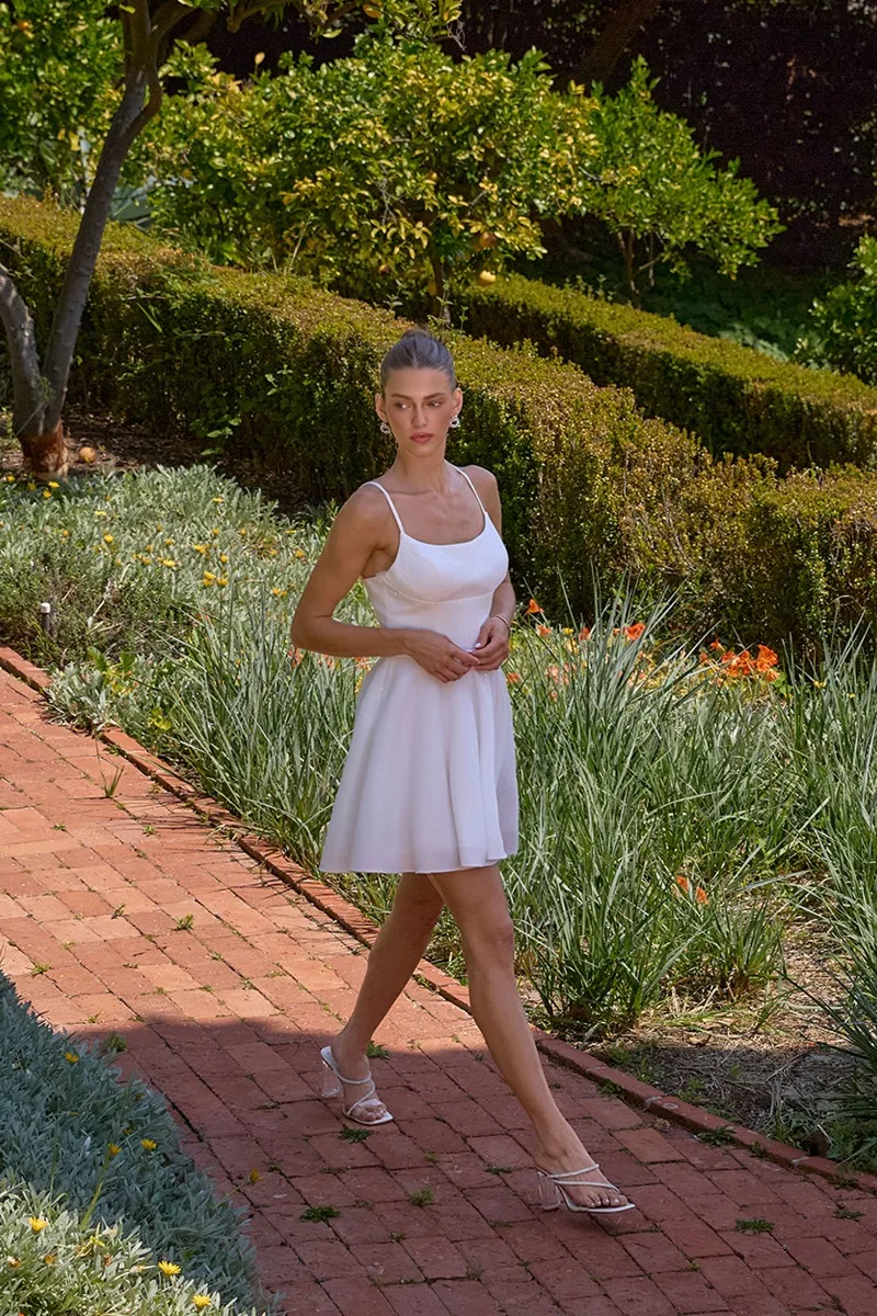 AMORIS T103W Dress — T103 OFF WHITE