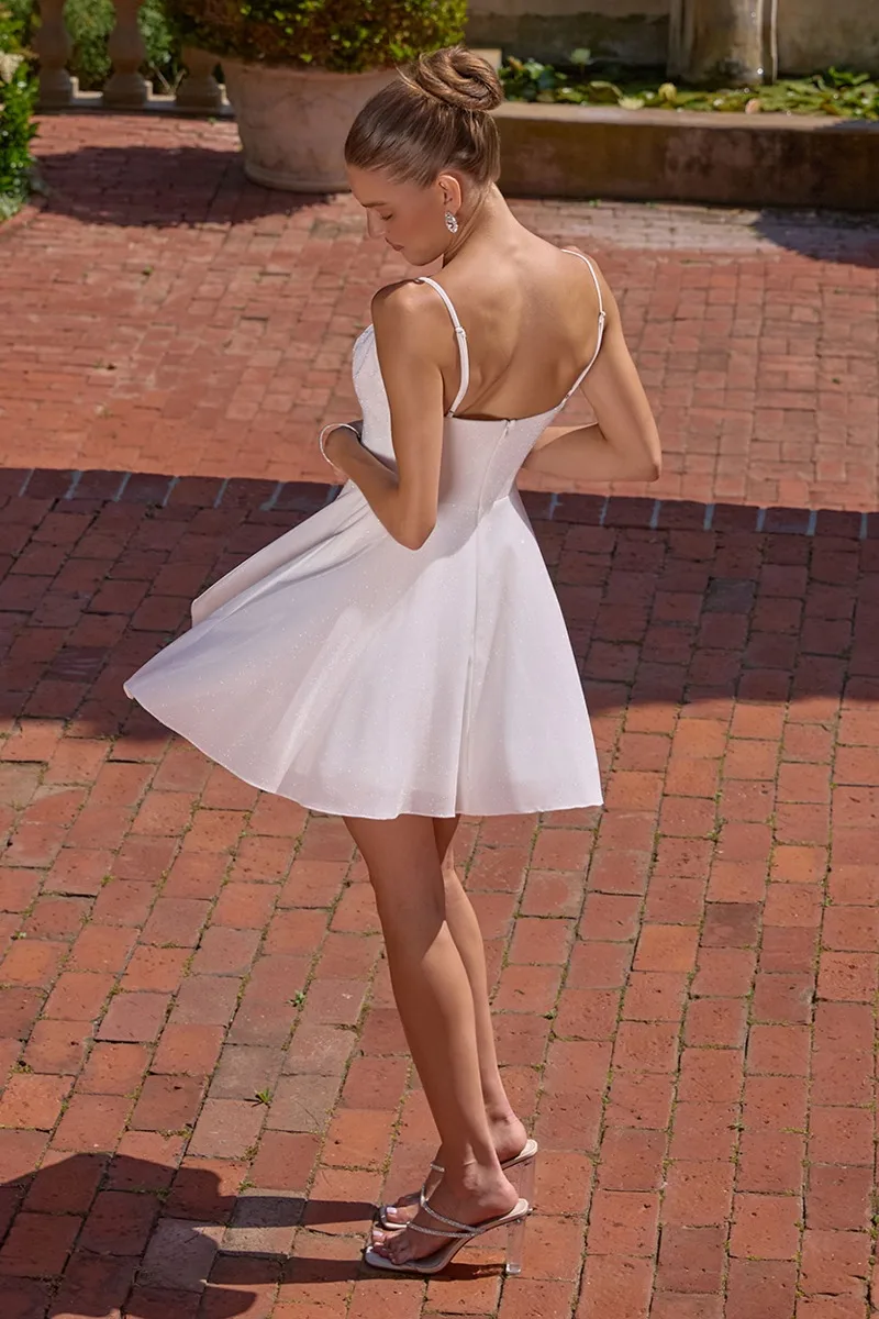 AMORIS T103W Dress — T103 OFF WHITE
