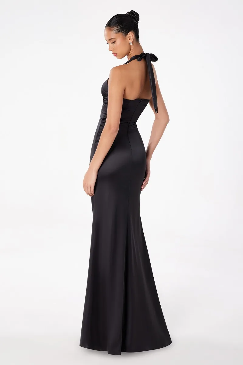 ASTEE T2001 Dress — P BLACK BACK