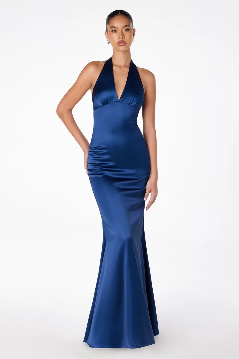 ASTEE T2001 Dress — P NAVY FRONT