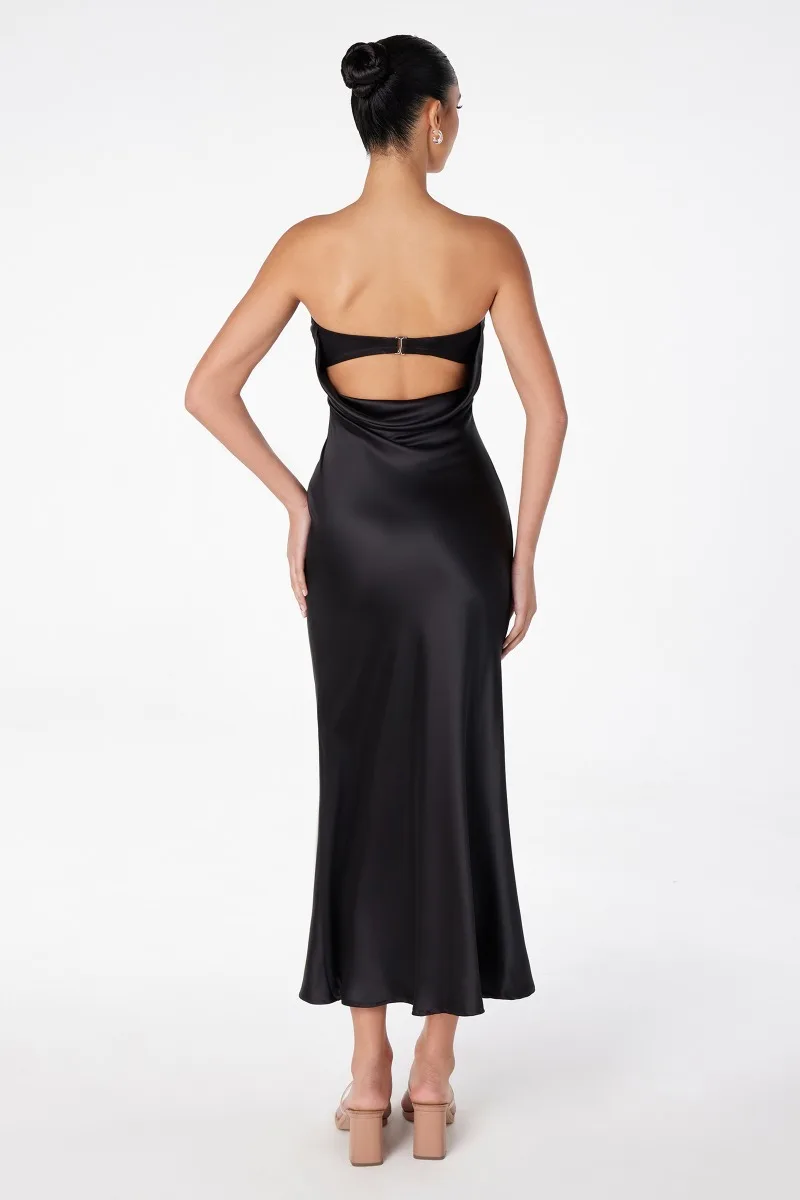 ASTEE T2006 Dress — P BLACK BACK
