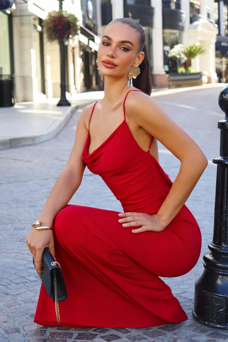 ASTEE T2008 Dress — RED 2