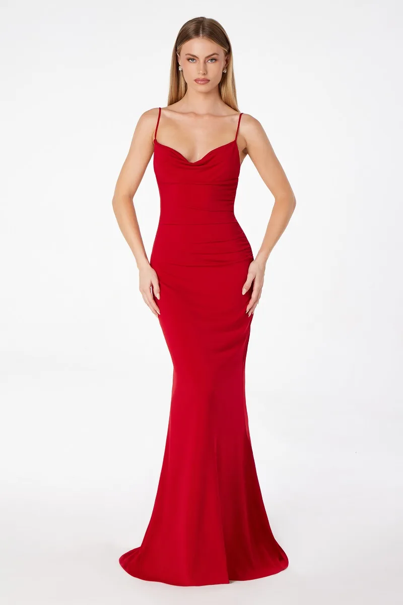 ASTEE T2008 Dress — P RED