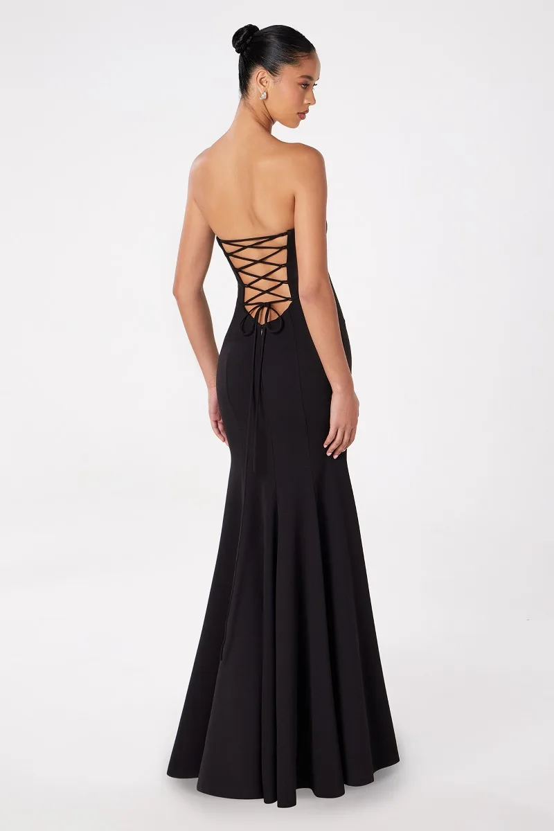 ASTEE T2010 Dress — P BLACK BACK