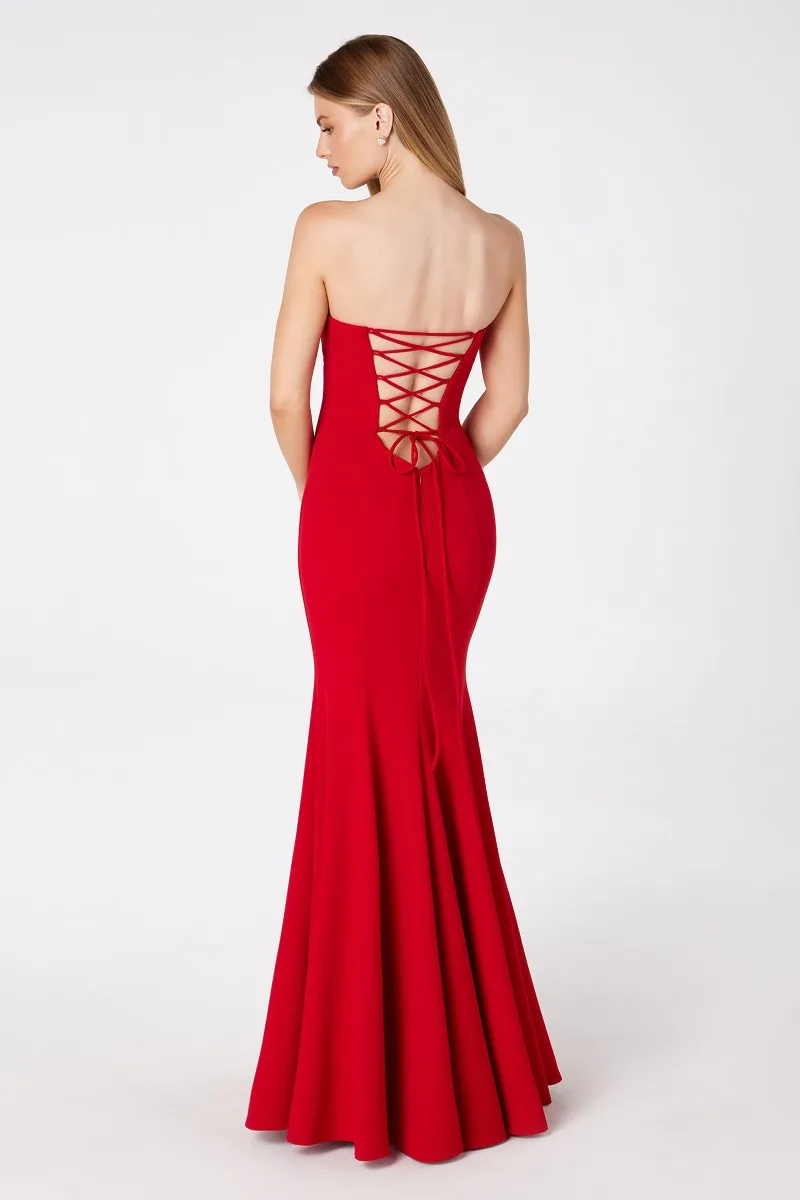 ASTEE T2010 Dress — P RED BACK