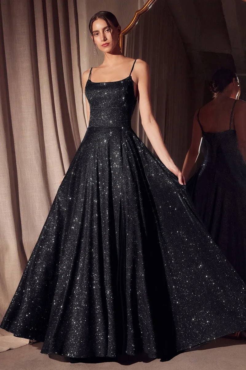 AMORIS T213 Dress — BLACK