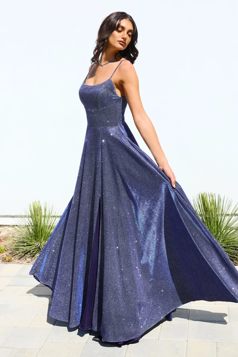 AMORIS T213 Dress — NAVY