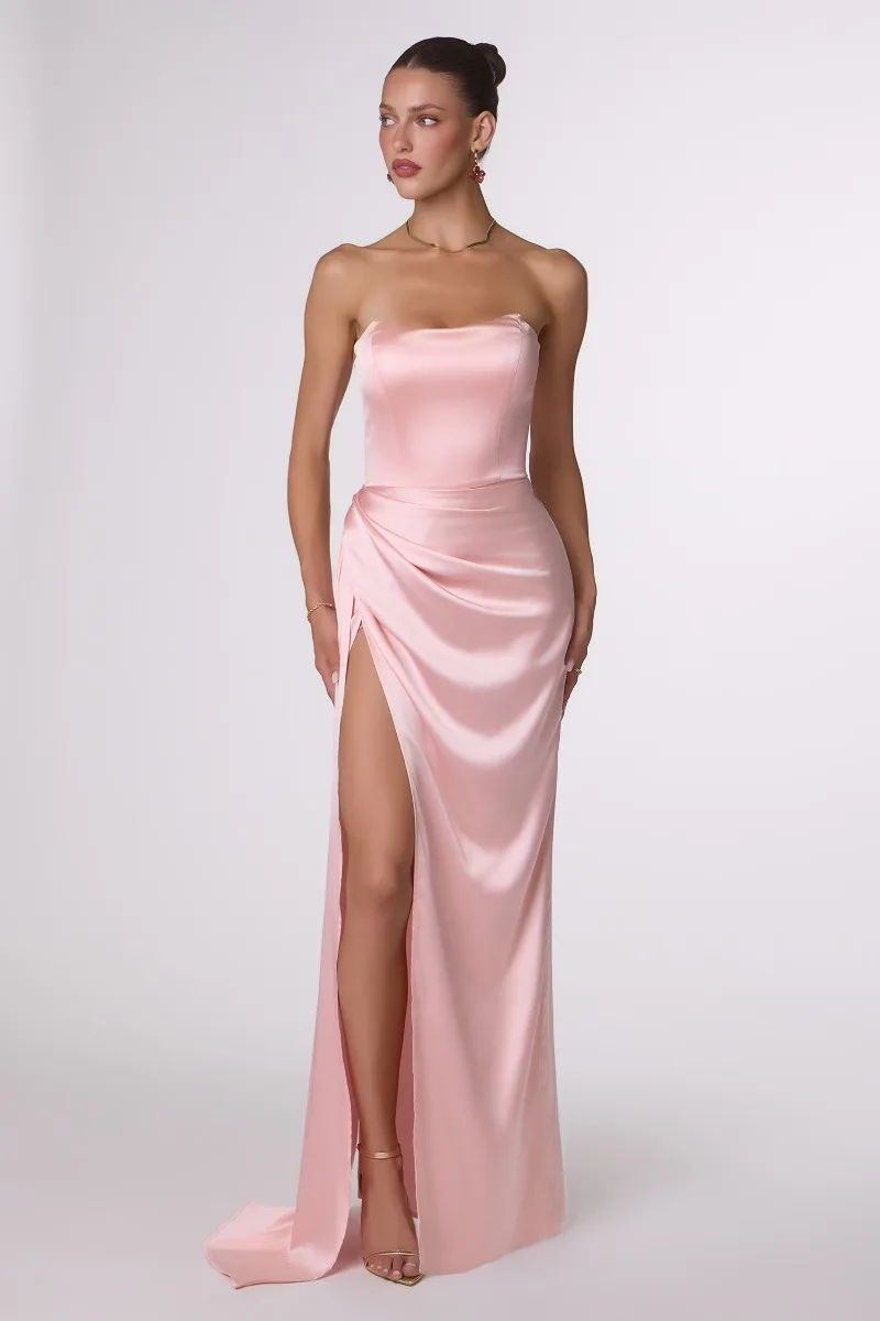 AMORIS T215 Dress — BLUSH