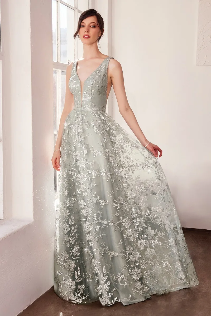 AMORIS T606 Dress — SILVER