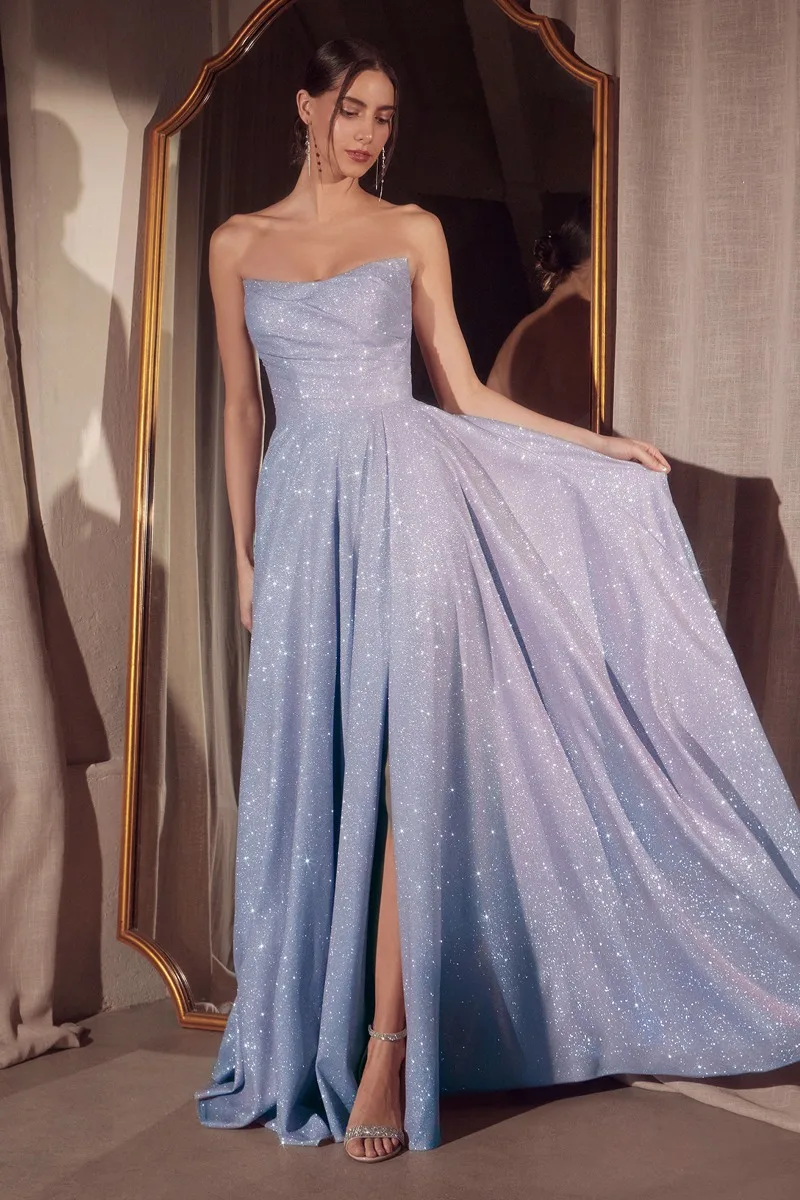 AMORIS T701 Dress — PARIS BLUE