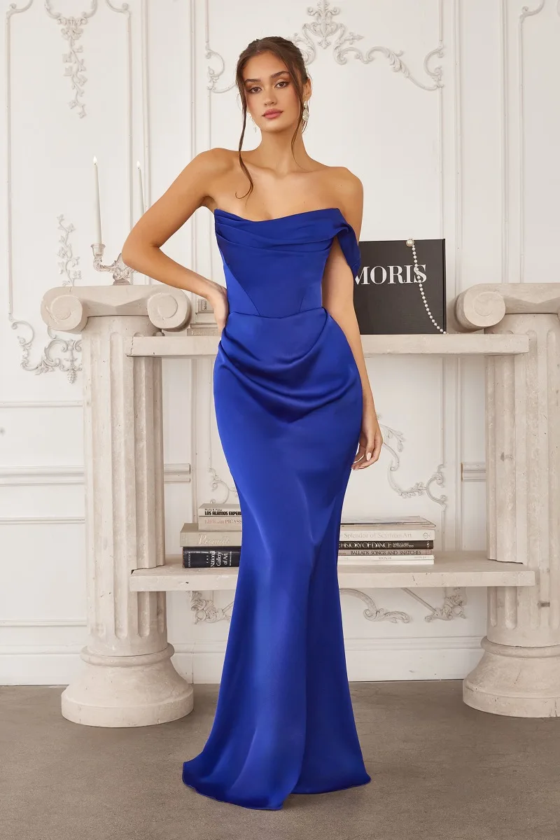 AMORIS T727 Dress — ROYAL