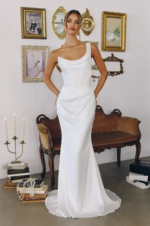 AMORIS T727W Dress