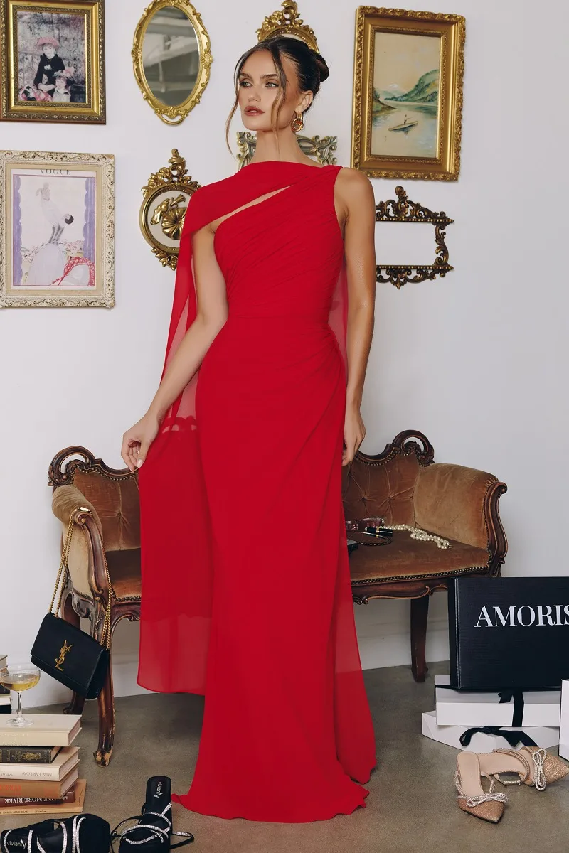 AMORIS T730 Dress — RED