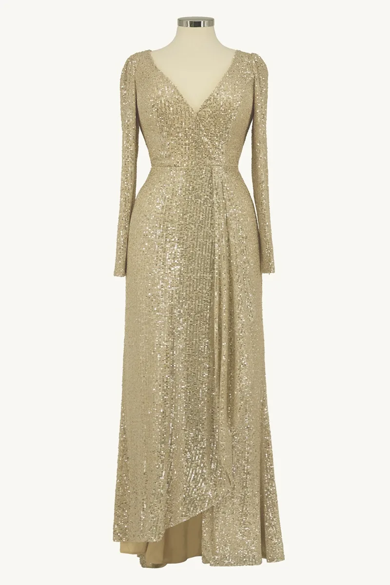 Ladivine Collective T801 Dress — SILVER