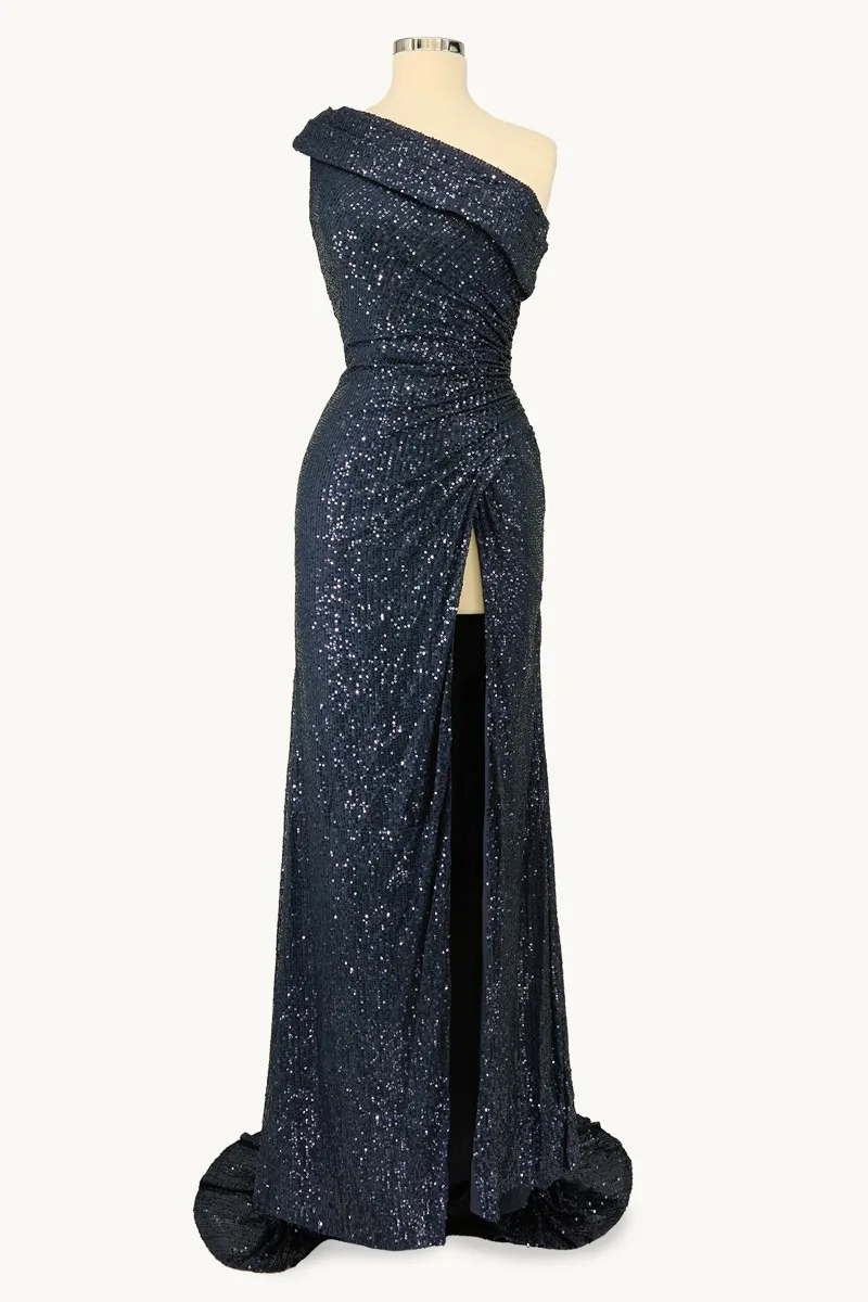 Ladivine Collective T806 Dress — MIDNIGHT NAVY